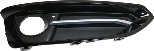2-SERIES 14-21 FRONT FOG LAMP MOLDING RH, Primed, Sport Line, (17-21, 230i, w/o M Sport Package), Convertible/Coupe, w/o Openings