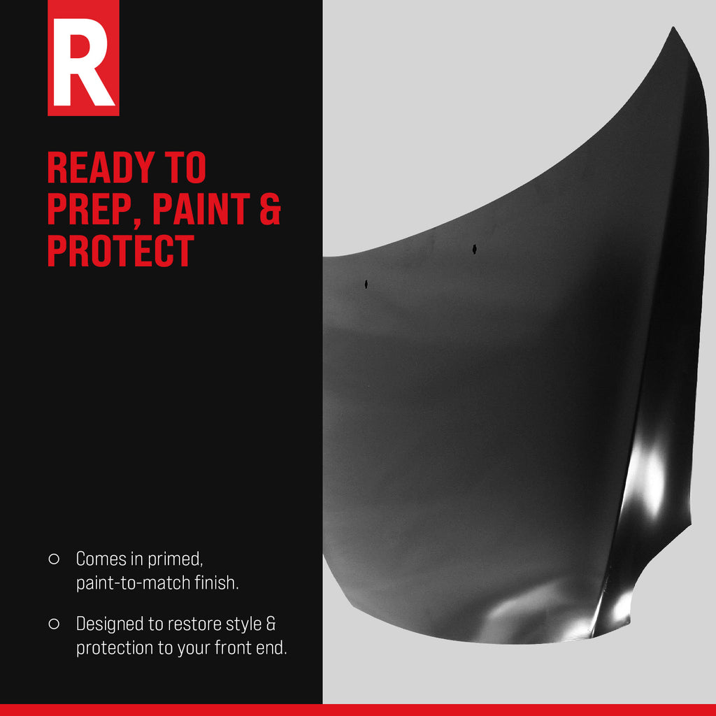3-SERIES 09-12 HOOD, Sedan/Wagon - CAPA