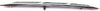 ENCLAVE 08-12 HOOD MOLDING LH, Chrome