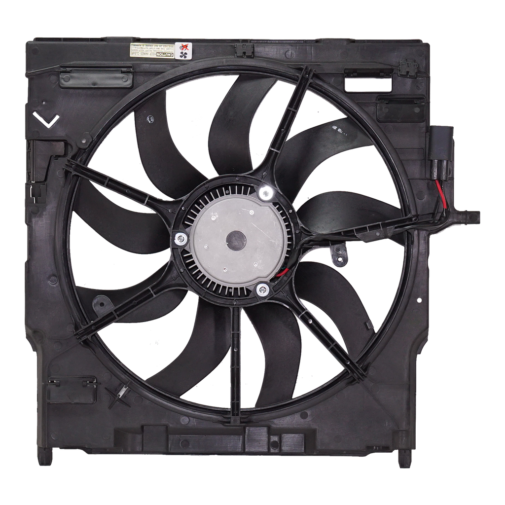 X5 09-13 / X6 08-14 RADIATOR FAN ASSEMBLY, 3.0L 6 Cyl., Single Fan