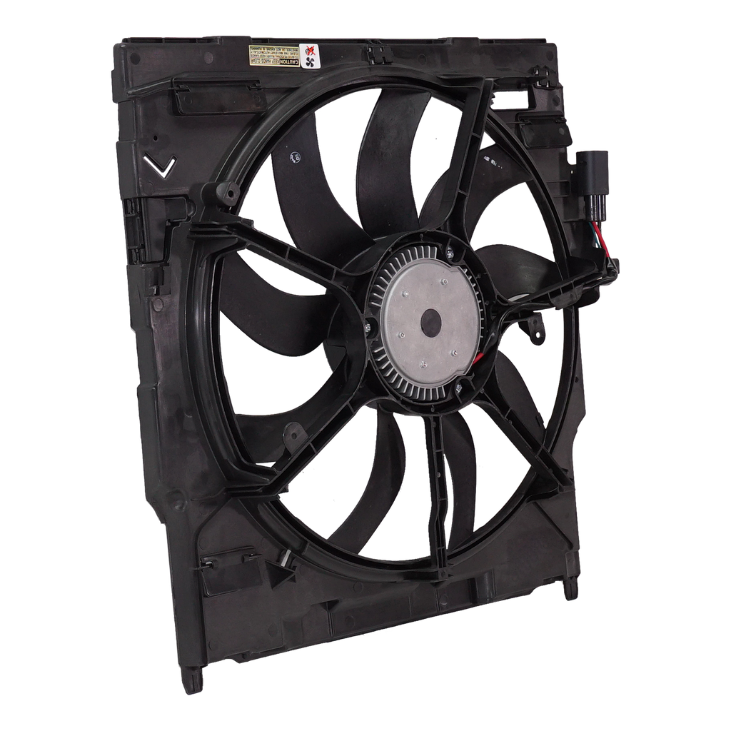 X5 09-13 / X6 08-14 RADIATOR FAN ASSEMBLY, 3.0L 6 Cyl., Single Fan