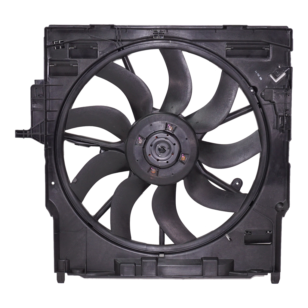 X5 09-13 / X6 08-14 RADIATOR FAN ASSEMBLY, 3.0L 6 Cyl., Single Fan