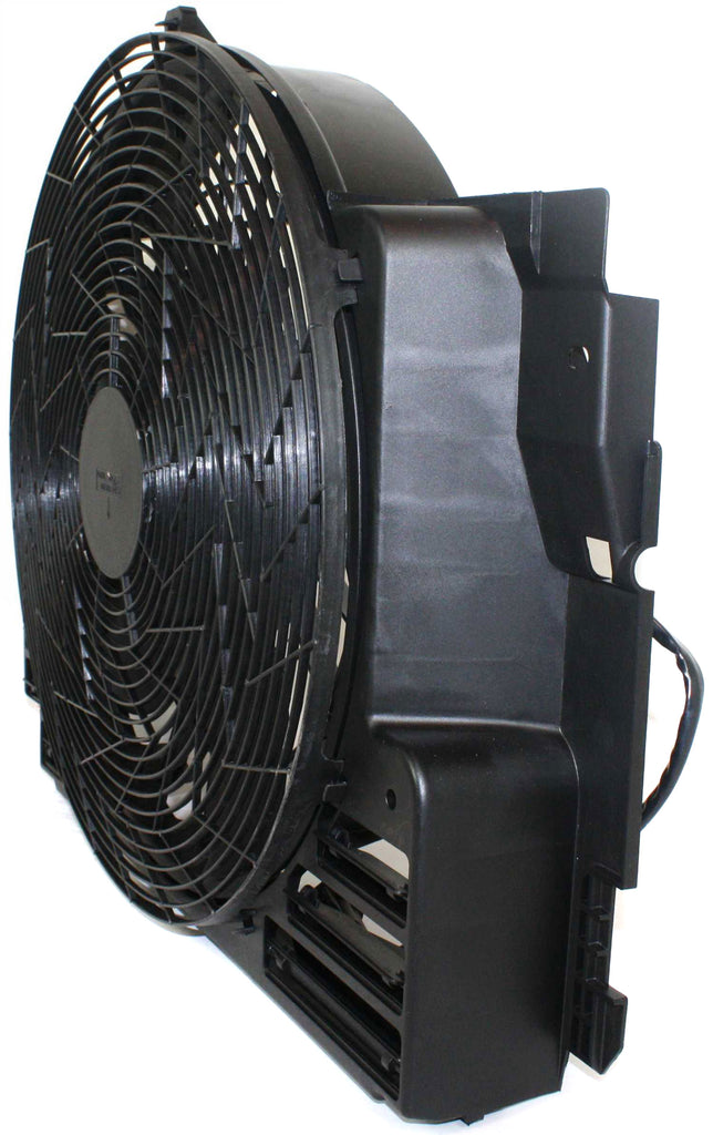 X5 00-06 A/C CONDENSER FAN ASSEMBLY, w/o Control module