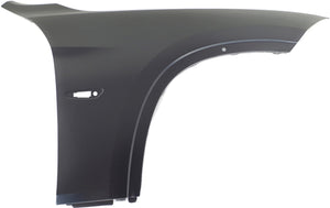 X1 12-12 FRONT FENDER RH, Primed, Steel, w/ Side Lamp Hole