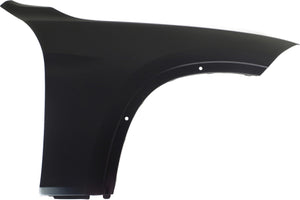 X1 13-15 FRONT FENDER RH, Primed, Steel, w/o Side Lamp Hole - CAPA