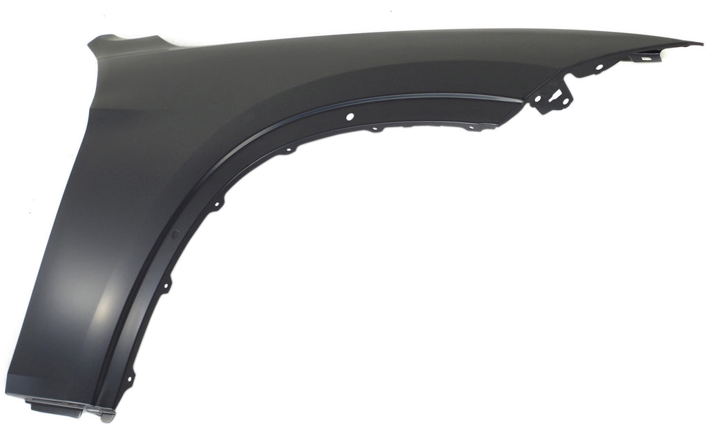 X1 13-15 FRONT FENDER RH, Primed, Steel, w/o Side Lamp Hole - CAPA