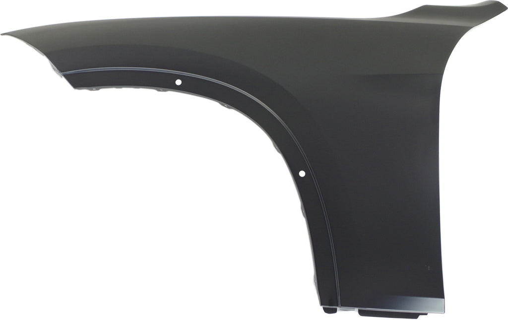 X1 13-15 FRONT FENDER LH, Primed, Steel, w/o Side Lamp Hole