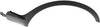 X3 07-10 FRONT WHEEL OPENING MOLDING RH, Textured, w/o Aero Kit