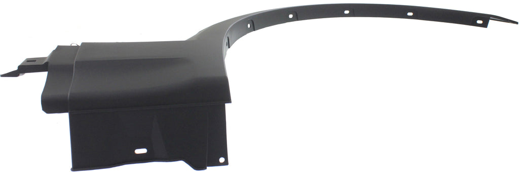 X3 07-10 FRONT WHEEL OPENING MOLDING RH, Textured, w/o Aero Kit
