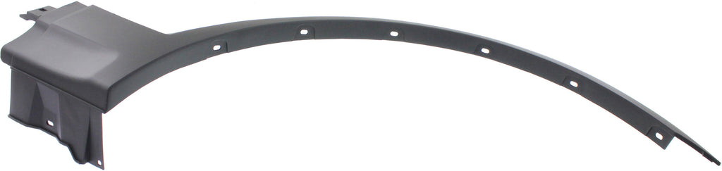 X3 07-10 FRONT WHEEL OPENING MOLDING RH, Textured, w/o Aero Kit