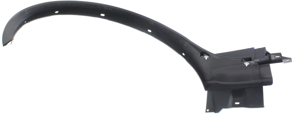 X3 07-10 FRONT WHEEL OPENING MOLDING RH, Textured, w/o Aero Kit