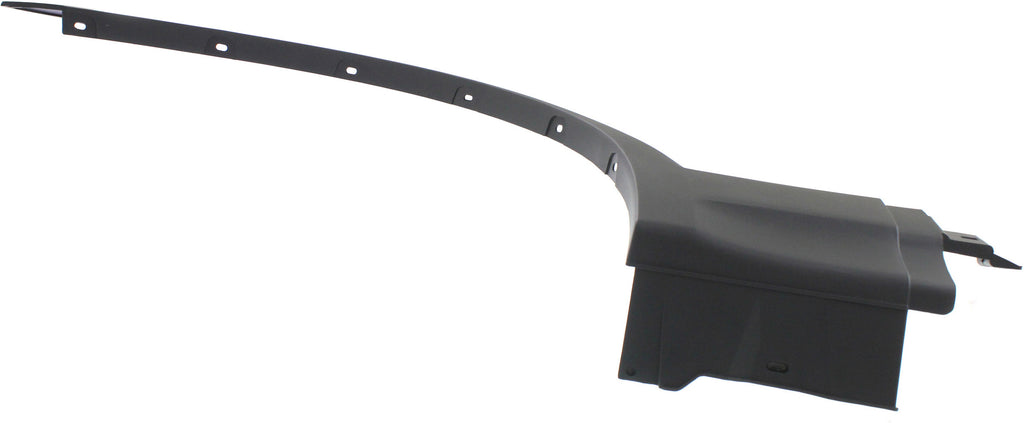 X3 07-10 FRONT WHEEL OPENING MOLDING LH, Textured, w/o Aero Kit