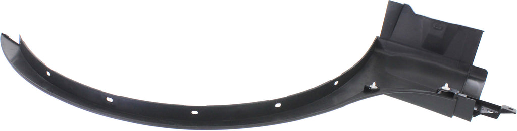 X3 07-10 FRONT WHEEL OPENING MOLDING LH, Textured, w/o Aero Kit