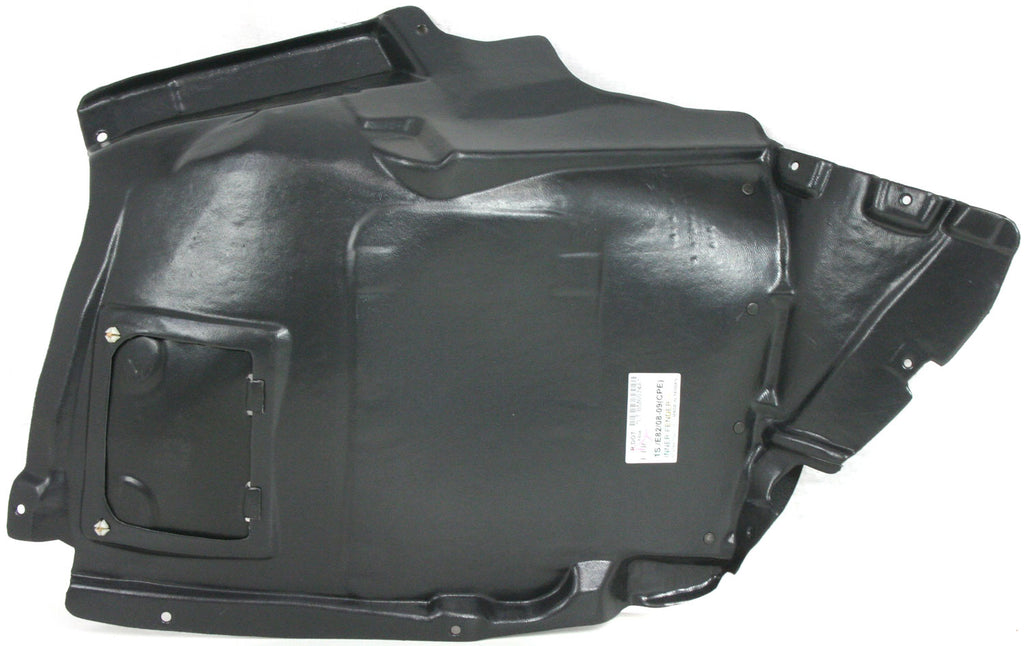 Front Fender Liner Right Passenger Side For 2008-2013 BMW 1-Series Replacement REPB222113