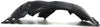 6-SERIES 04-07 FRONT FENDER LINER LH, Front Section
