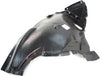 X6 08-14 FRONT FENDER LINER LH, Front Section