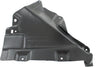 3-SERIES 07-13 FRONT FENDER LINER LH, Lower Reinf Panel, Rear Section, 3.0L Eng, Convertible/Coupe
