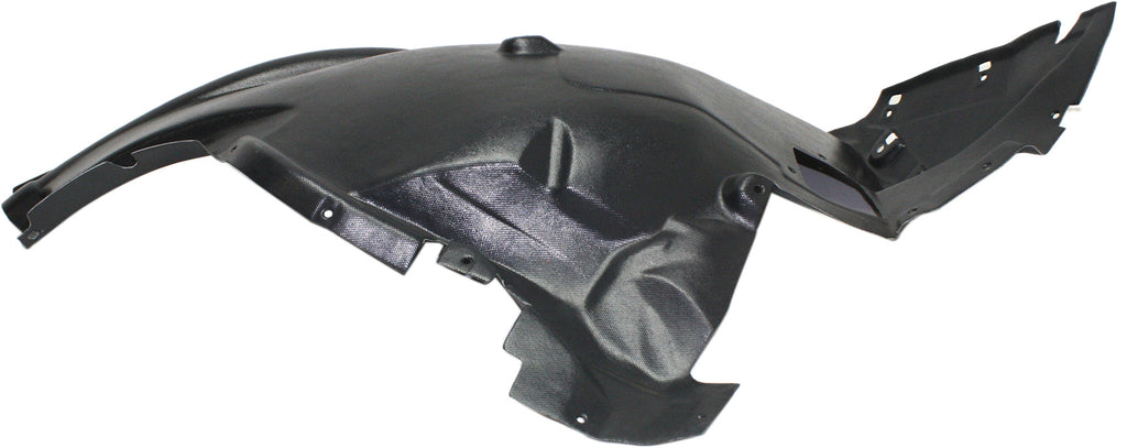 X5 11-13 FRONT FENDER LINER LH, Front Section, Vacuum Form, Exc. M Model