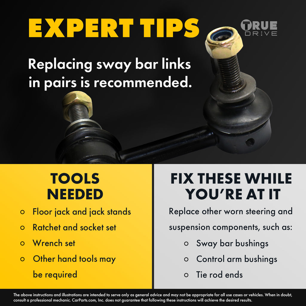 X5 00-06 SWAY BAR LINK, Front, RH