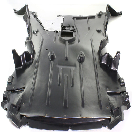 128I 08-13 ENGINE SPLASH SHIELD, Under Cover, Front, Center, Convertible