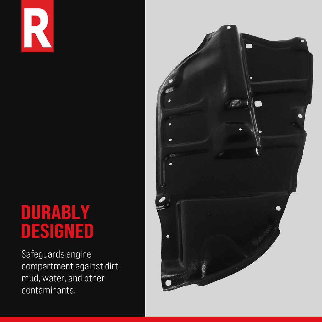 3-SERIES 07-13 ENGINE SPLASH SHIELD, Under Cover, RH, 3.0L Eng, w/ M Package, Convertible