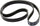 540I 97-03 / RANGE ROVER 03-05 SERPENTINE BELT, Multiple Accessory, 64 in. Effective L, 0.96 in. Top