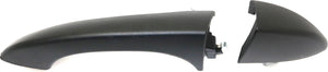 X5 00-06 FRONT EXTERIOR DOOR HANDLE LH, Textured Black, w/ Lever and Button Cover, w/o Keyhole, (=REAR LH)