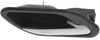 5-SERIES 01-03 FRONT INTERIOR DOOR HANDLE RH, Black bezel, Chrome lever (=REAR)