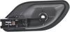 5-SERIES 01-03 FRONT INTERIOR DOOR HANDLE RH, Black bezel, Chrome lever (=REAR)