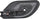 5-SERIES 01-03 FRONT INTERIOR DOOR HANDLE RH, Black bezel, Chrome lever (=REAR)