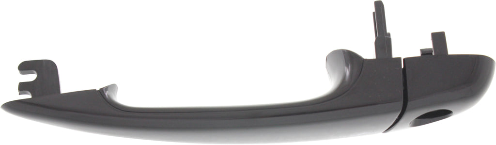 3-SERIES 01-05 FRONT EXTERIOR DOOR HANDLE Left, Primed Black, w/ Keyhole, E46, Sdn/Wgn