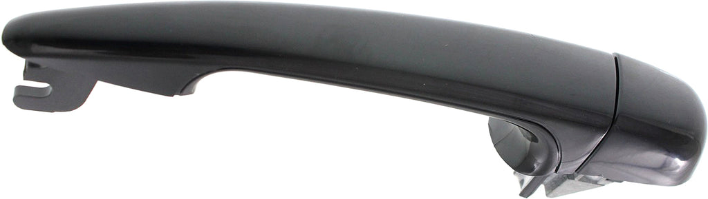 3-SERIES 01-06 FRONT EXTERIOR DOOR HANDLE LH, Primed Black, w/o Keyhole, E46, Cpe/Sdn/Wgn (=REAR)