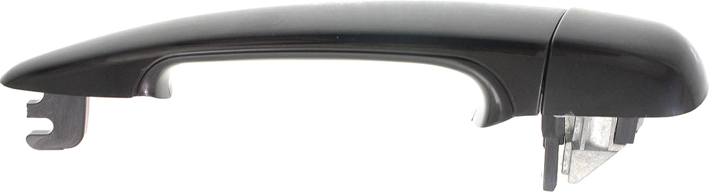 3-SERIES 01-06 FRONT EXTERIOR DOOR HANDLE LH, Primed Black, w/o Keyhole, E46, Cpe/Sdn/Wgn (=REAR)