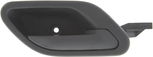 5-SERIES 01-03 FRONT INTERIOR DOOR HANDLE RH, Textured Black, Wire-Clip, Plastic, From 3-01 (=REAR)