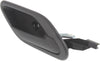 5-SERIES 01-03 FRONT INTERIOR DOOR HANDLE RH, Textured Black, Wire-Clip, Plastic, From 3-01 (=REAR)