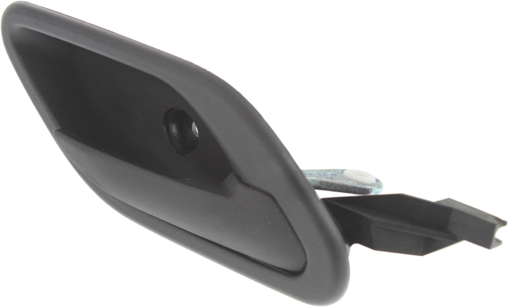 5-SERIES 01-03 FRONT INTERIOR DOOR HANDLE RH, Textured Black, Wire-Clip, Plastic, From 3-01 (=REAR)
