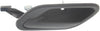 5-SERIES 01-03 FRONT INTERIOR DOOR HANDLE LH, Textured Black, Wire-Clip, Plastic, From 3-01 (=REAR)