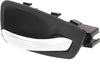 3-SERIES 06-12 FRONT INTERIOR DOOR HANDLE RH, Satin Chr Lever+Black Housing, Plastic, Sdn/Wgn (=REAR)