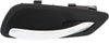 3-SERIES 06-12 FRONT INTERIOR DOOR HANDLE RH, Satin Chr Lever+Black Housing, Plastic, Sdn/Wgn (=REAR)