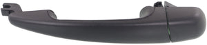 3-SERIES 99-00 FRONT EXTERIOR DOOR HANDLE RH, Txtrd Blk, w/o Keyhole, E46, Exc. Conv. (=REAR RH)