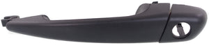 3-SERIES 99-00 FRONT EXTERIOR DOOR HANDLE Left, Textured Black, w/ Keyhole, E46, Exc. Conv.