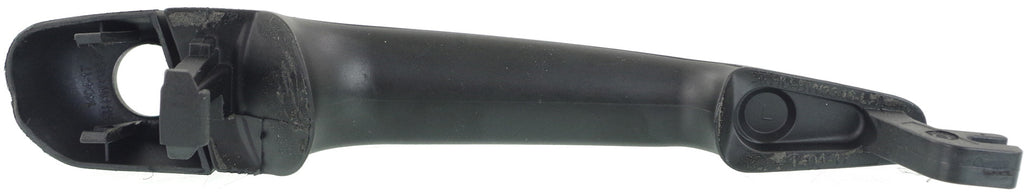 3-SERIES 99-00 FRONT EXTERIOR DOOR HANDLE Left, Textured Black, w/ Keyhole, E46, Exc. Conv.