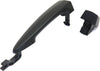 3-SERIES 06-13/X6 08-14 FRONT EXTERIOR DOOR HANDLE RH, Primed Black, w/o Keyhole (=REAR RH)