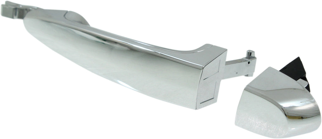 3-SERIES 06-13/X6 08-14 FRONT EXTERIOR DOOR HANDLE LH, All Chrome, w/o Keyhole (=REAR LH)