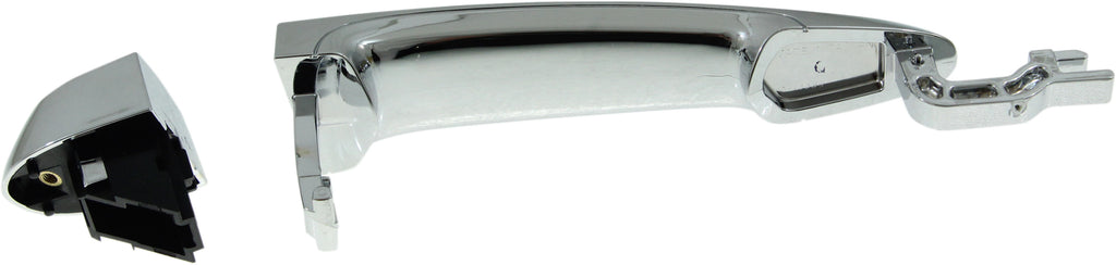 3-SERIES 06-13/X6 08-14 FRONT EXTERIOR DOOR HANDLE LH, All Chrome, w/o Keyhole (=REAR LH)