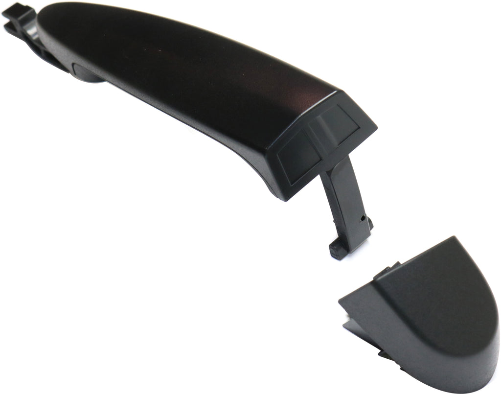 3-SERIES 06-13/X6 08-14 FRONT EXTERIOR DOOR HANDLE LH, Textured Black, w/o Keyhole (=REAR LH)