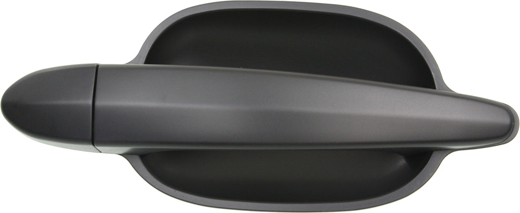 5-SERIES/6-SERIES 04-10 FRONT EXTERIOR DOOR HANDLE RH, Primed Black, w/o Keyhole, Plastic (=REAR RH)