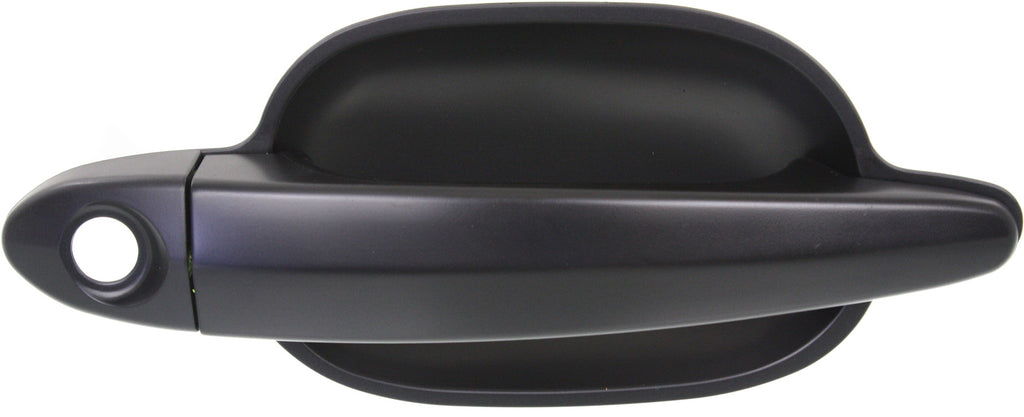 5-SERIES/6-SERIES 04-10 FRONT EXTERIOR DOOR HANDLE LH, Primed Black, w/ Keyhole, Plastic