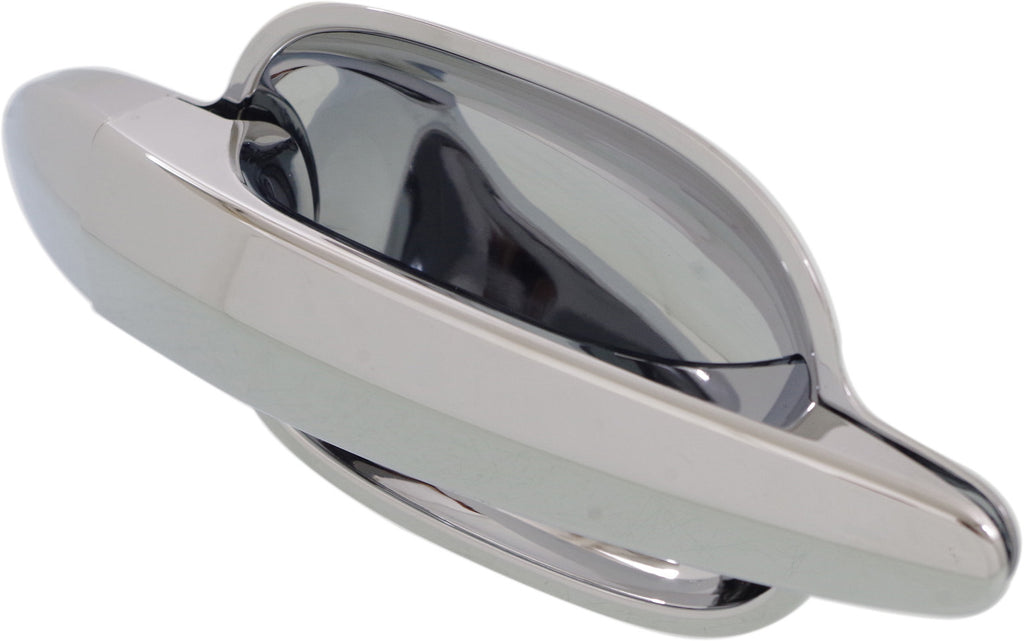 5-SERIES/6-SERIES 04-10 FRONT EXTERIOR DOOR HANDLE RH, All Chrome, w/o Keyhole, Plastic (=REAR RH)