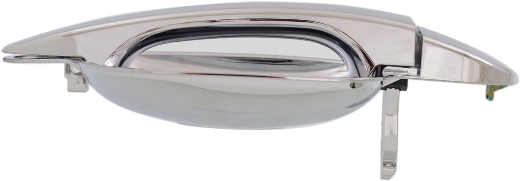 5-SERIES/6-SERIES 04-10 FRONT EXTERIOR DOOR HANDLE RH, All Chrome, w/o Keyhole, Plastic (=REAR RH)